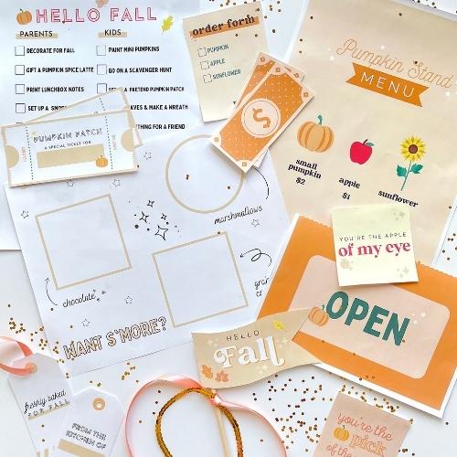 September Party Printables Example