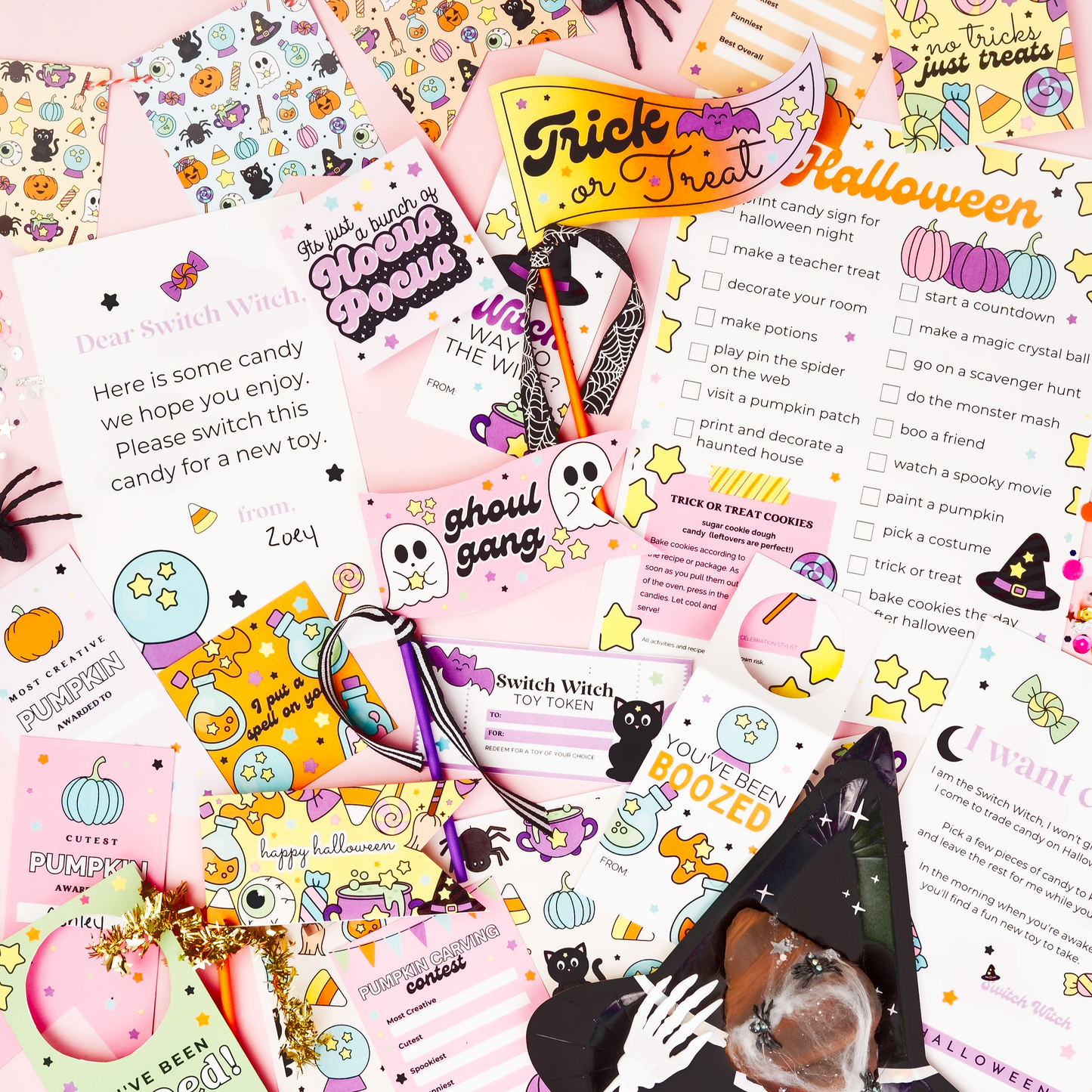 Halloween Printed & Shipped Set
