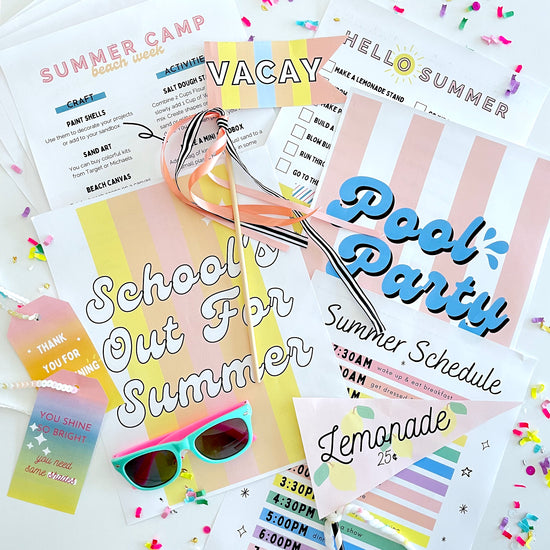 June Party Printables Example