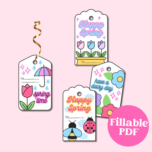 Spring Gift Tags