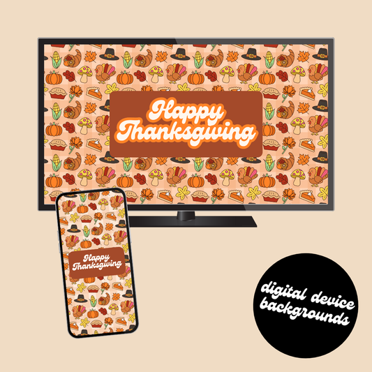 Thanksgiving Digital Device Backgrounds