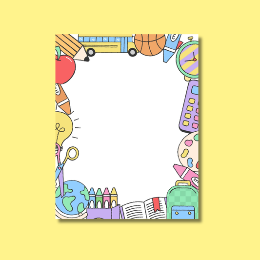Back to School Border