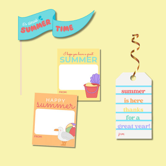 Summer Teacher Tags