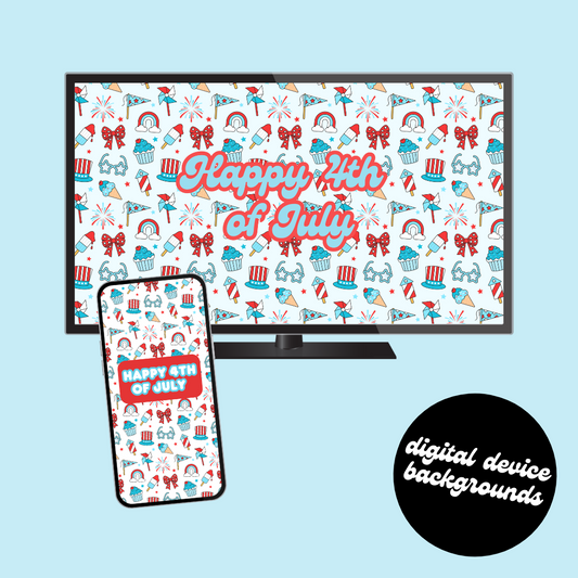 July Digital Device Backgrounds
