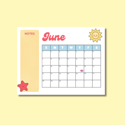 June Calendar