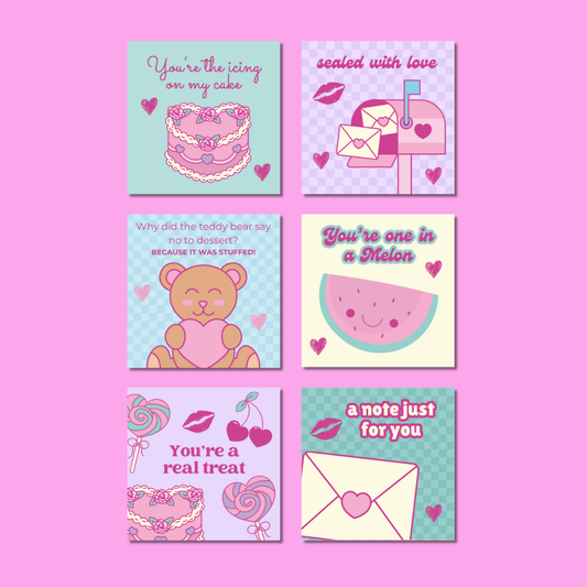 Valentine's Day Lunchbox Notes