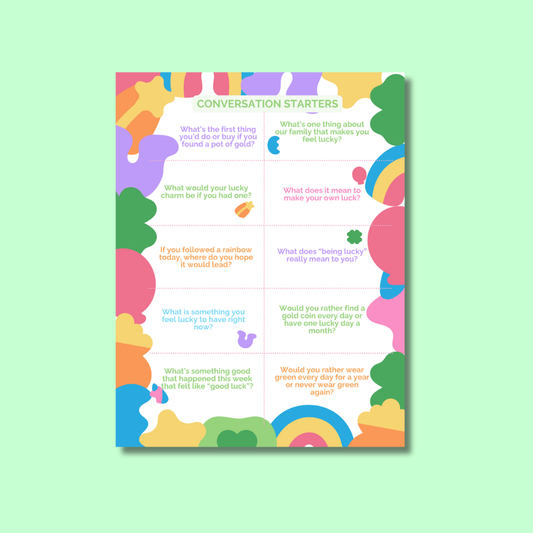 St. Patrick's Day Conversation Starters