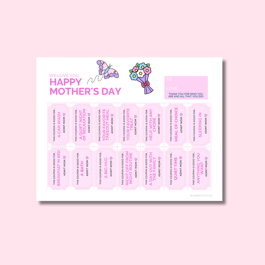 Mother's Day Coupons