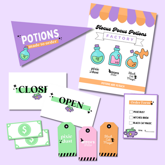 Pretend Play Potion Factory Set