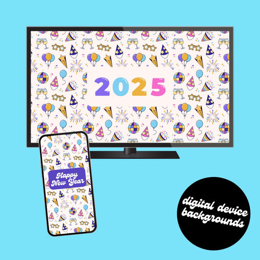 New Years Digital Device Downloads