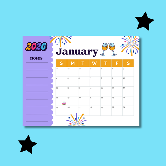 January Calendar