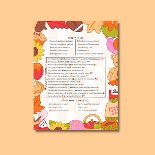 Fall This or That