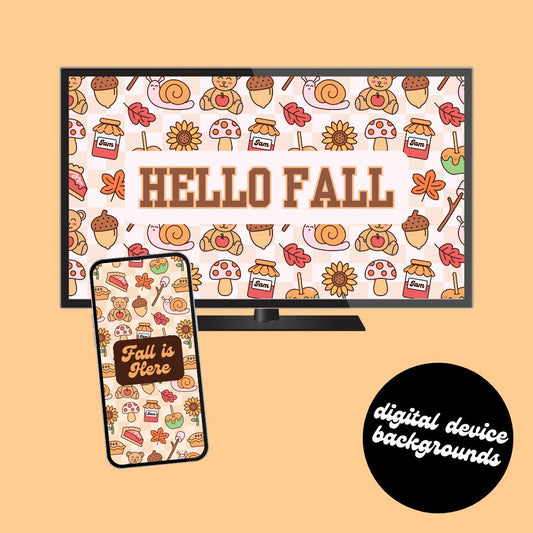 Fall Digital Device Backgrounds