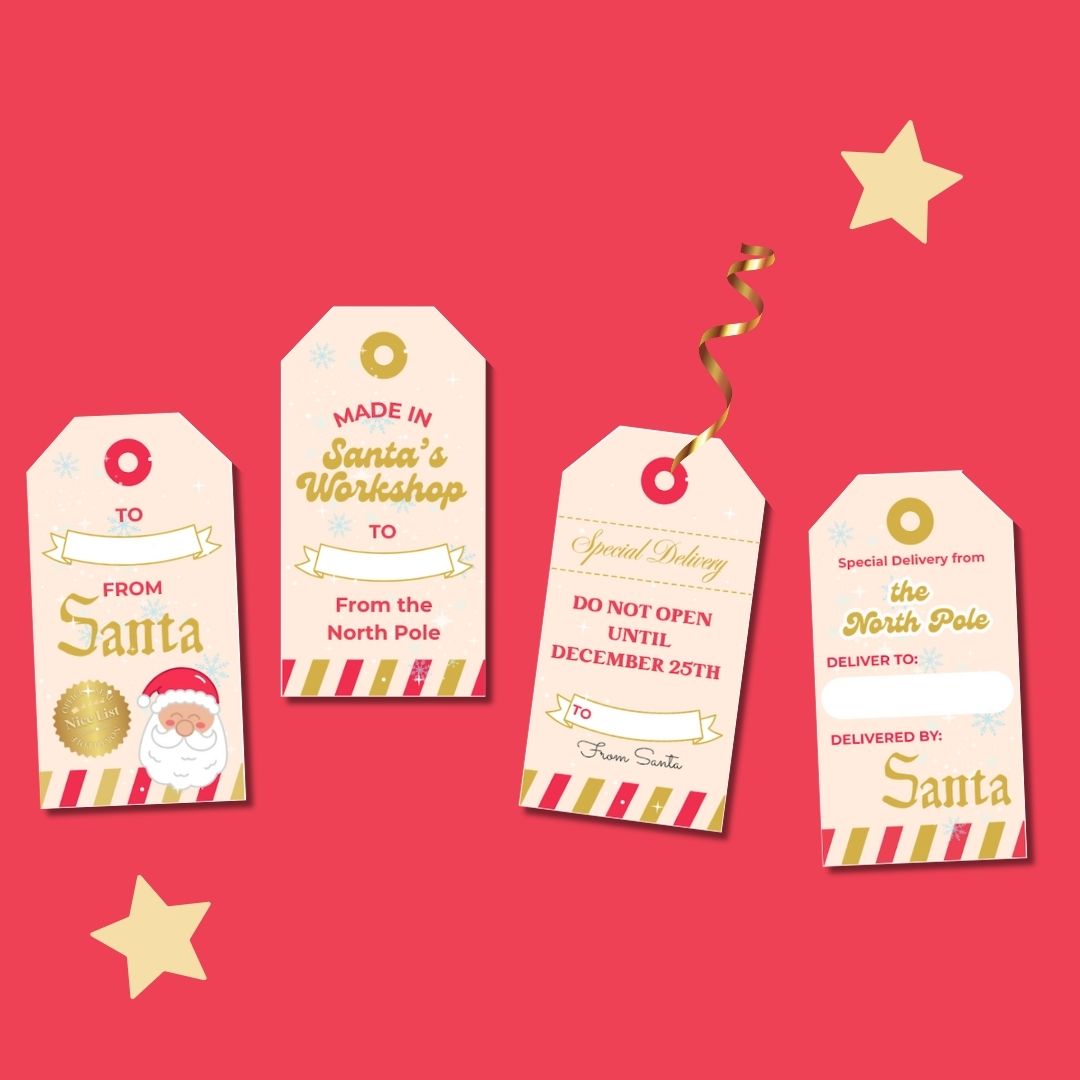 From Santa Tags – Celebration Stylist
