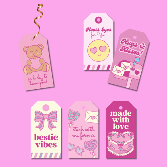 Galentine's Day Gift Tags