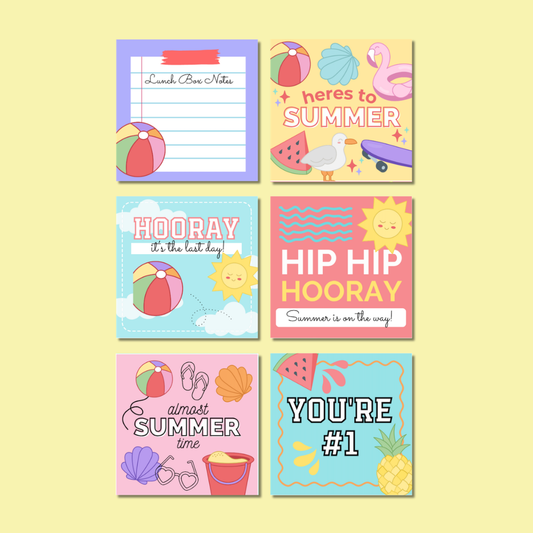 Summer Lunchbox Notes