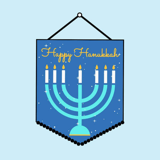 Hanukkah Countdown Print