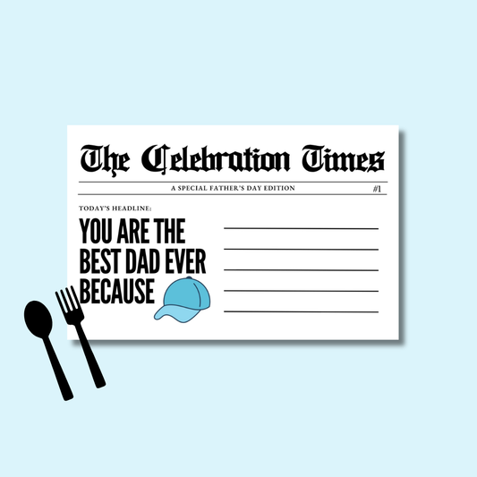 Father's Day Placemat