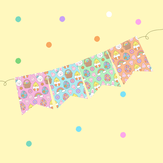 Easter Pattern Banner