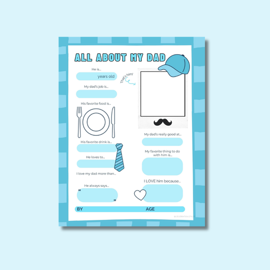 Father's Day Kids Questionnaire