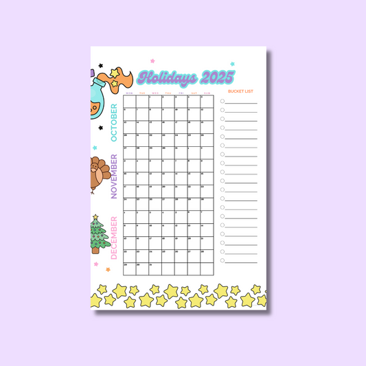 Holiday Calendar