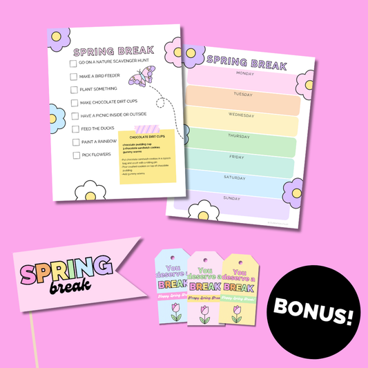 Spring Break Packet
