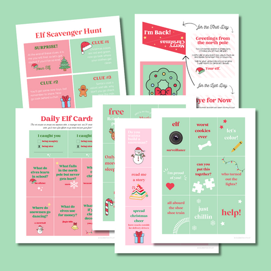 Elf Printables