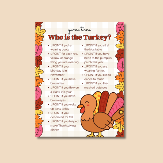 Who is the Turkey Game