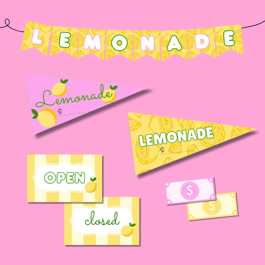Lemonade Stand Set