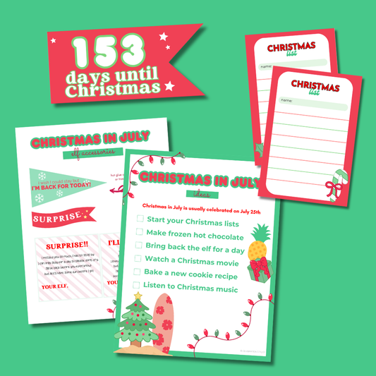 Christmas in July Ideas