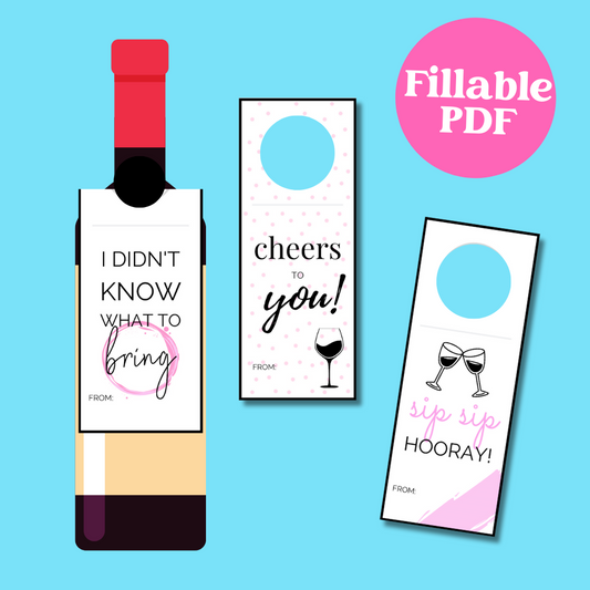 Wine Bottle Tags