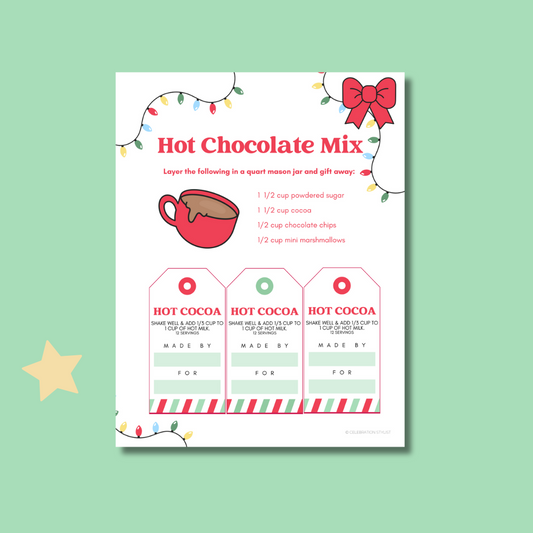 Hot Cocoa Gift Tags