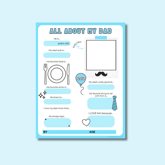 Father's Day Kids Questionnaire