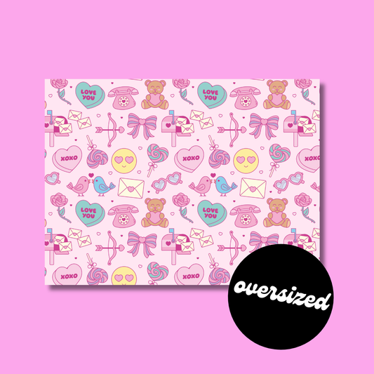 Oversized Valentine's Day Backdrop
