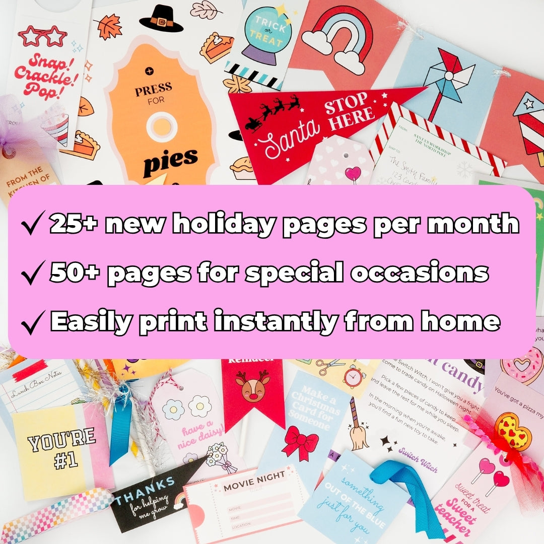 Printables Club – Celebration Stylist