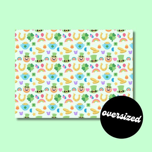 Oversized St. Patrick's Day Backdrop
