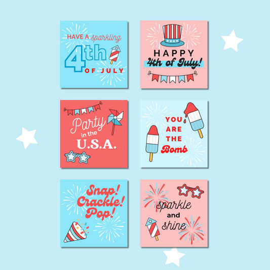 4th of July Tags