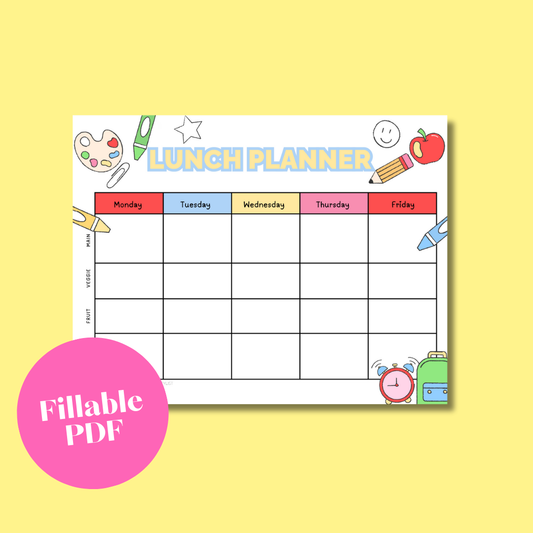 Lunch Planner