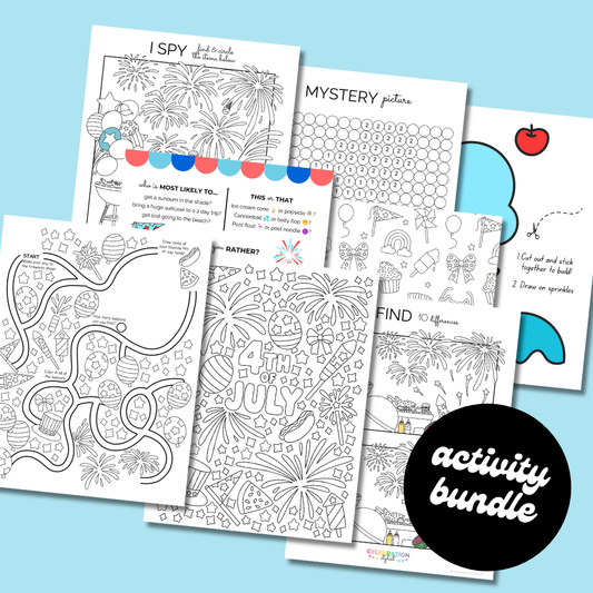 4th of July Activity Bundle
