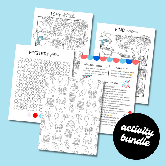 4th of July Activity Bundle