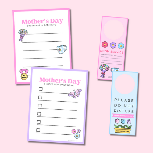 Mother's Day Menu