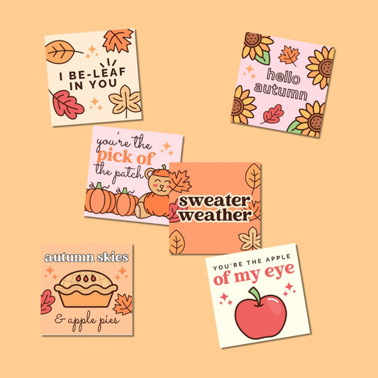 Fall Lunchbox Notes