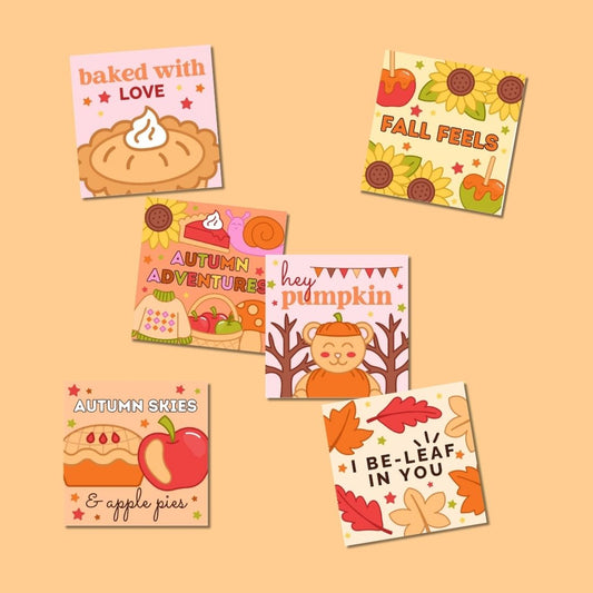 Fall Lunchbox Notes