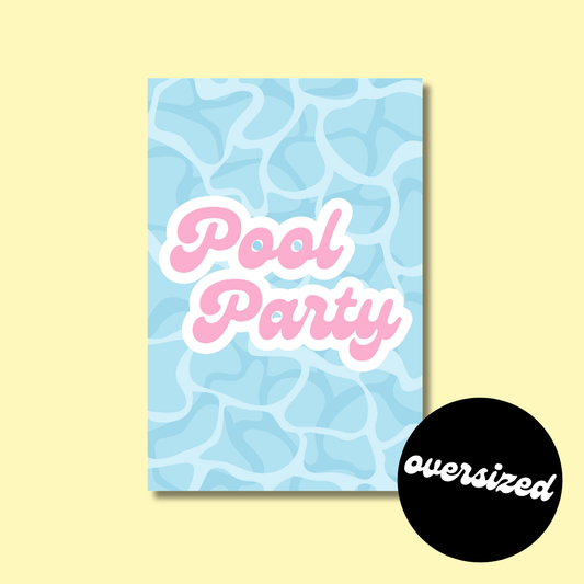 Pool Party Poster