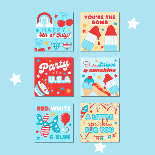 4th of July Tags