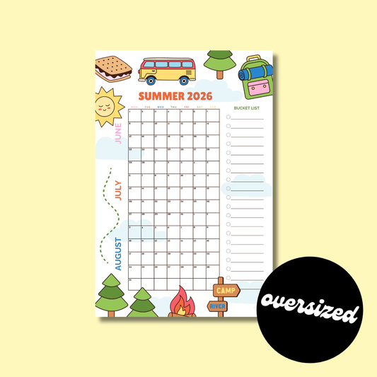Summer Calendar