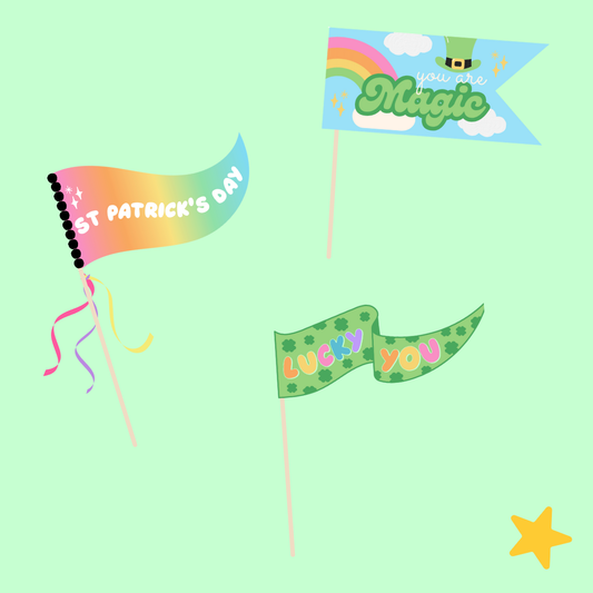 St. Patrick's Day Flags