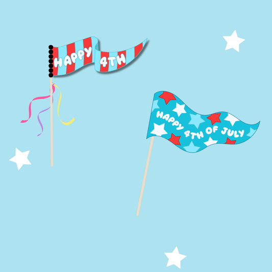 4th of July Flags and Pennants