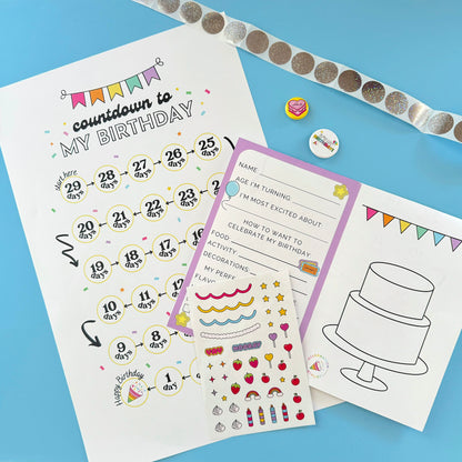 Birthday Activity Pack