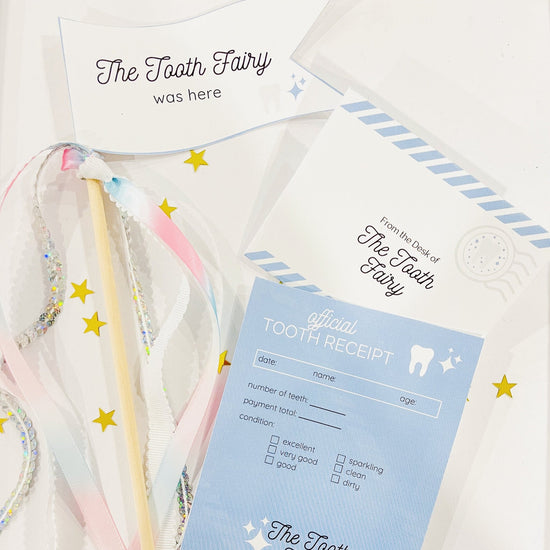 Printable Tooth Fairy activities